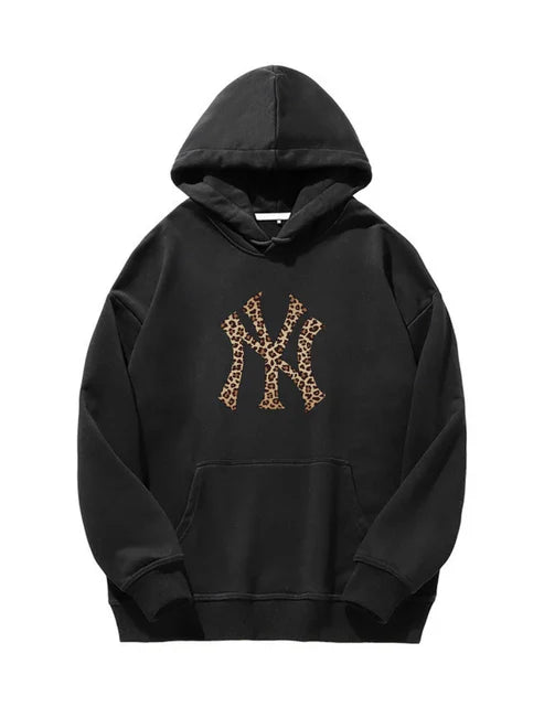 NY LEOPARD HOODIE