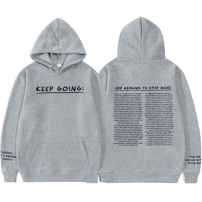 Keep Going Hoodie