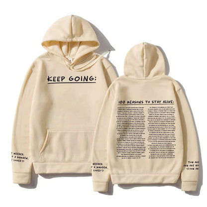 Keep Going Hoodie